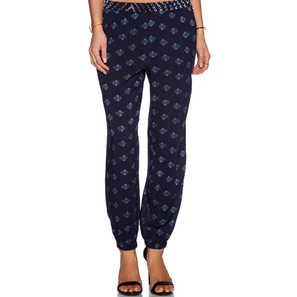 Velvet by Graham & Spencer Blue Jogger Pant